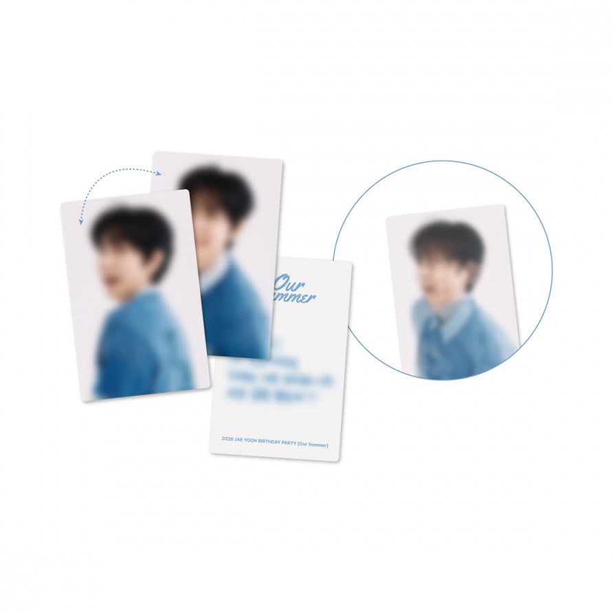 SF9 JAE YOON [Our Summer] Lenticular Card