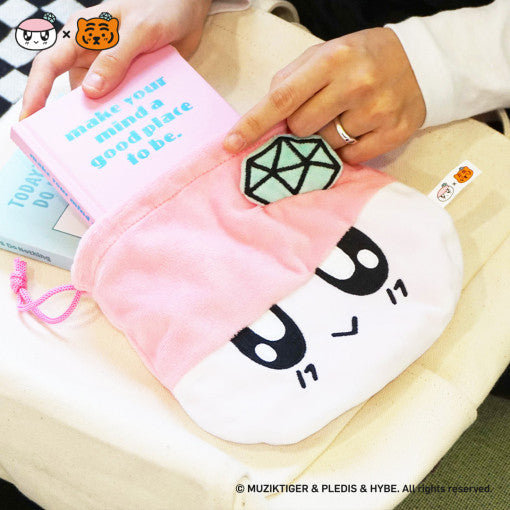 SEVENTEEN [BONGBONGEE X MUZIK TIGER] Face String Pouch