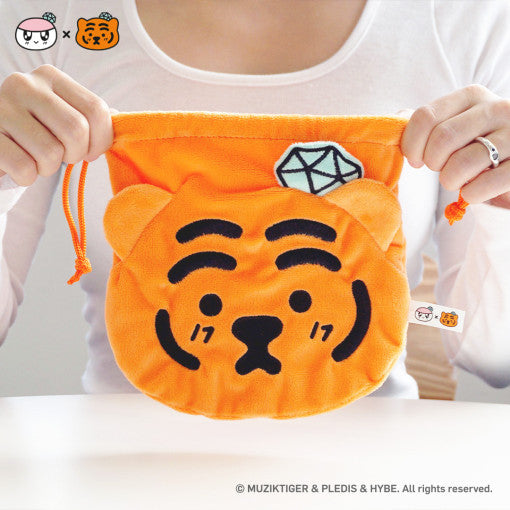 SEVENTEEN [BONGBONGEE X MUZIK TIGER] Face String Pouch