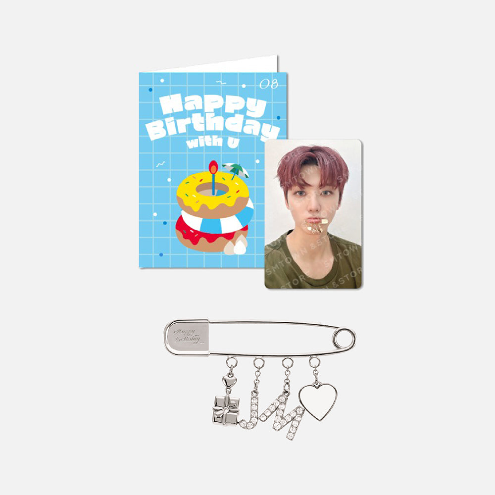 NCT JAEMIN Artist Birthday Brooch & Birthday Card