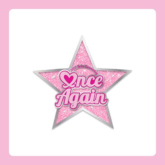 TWICE [Fanmeeting: ONCE AGAIN] ONCE AGAIN Badge