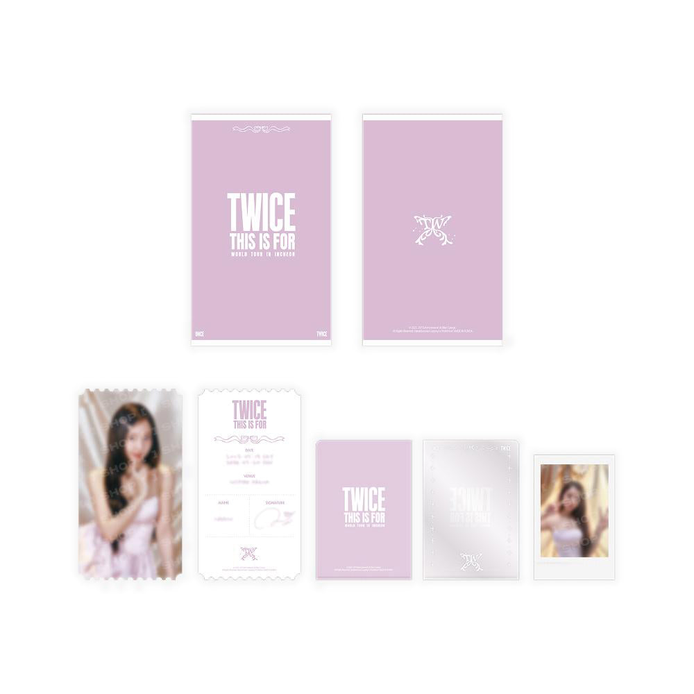 TWICE [THIS IS FOR World Tour] Special Ticket Set