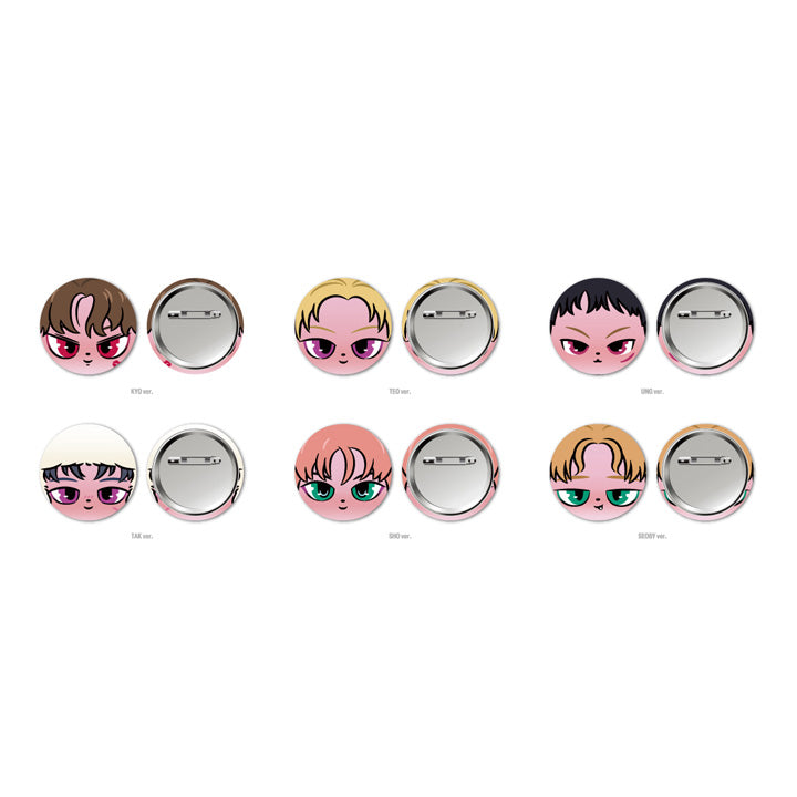 P1HARMONY [DUH! Pop Up] Soft Pin Badge