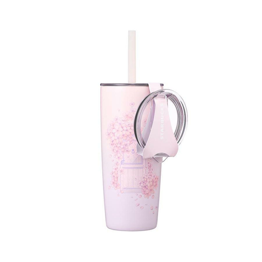 Starbucks Korea [2024 Cherry Blossom] SS Blossom Secret Garden Miir Tumbler 591ml
