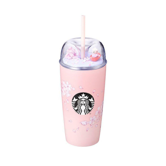 Starbucks Korea [2024 Cherry Blossom] SS Blossom Secret Garden Jello Coldcup 473ml