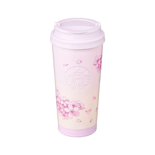 Starbucks Korea [2024 Cherry Blossom] SS Blossom Secret Garden Elma Tumbler 473ml