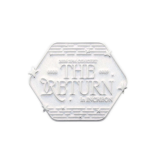 2PM [THE RETURN] Logo Badge