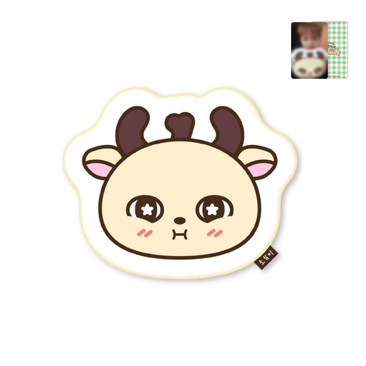 PARK JI HOON [SOSIM-I'S New Friends] SOSIM-I Face Cushion