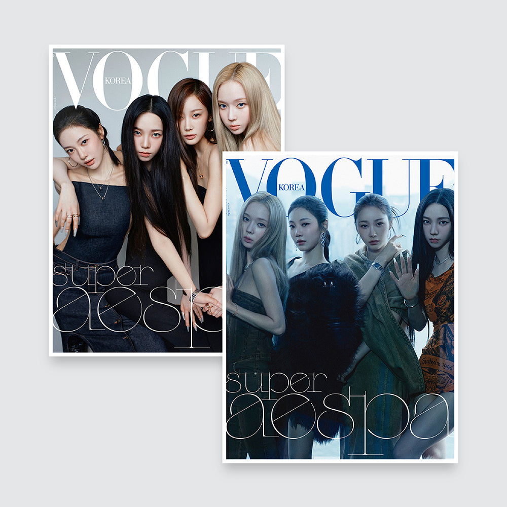 VOGUE Korea Magazine September 2024 : aespa Cover