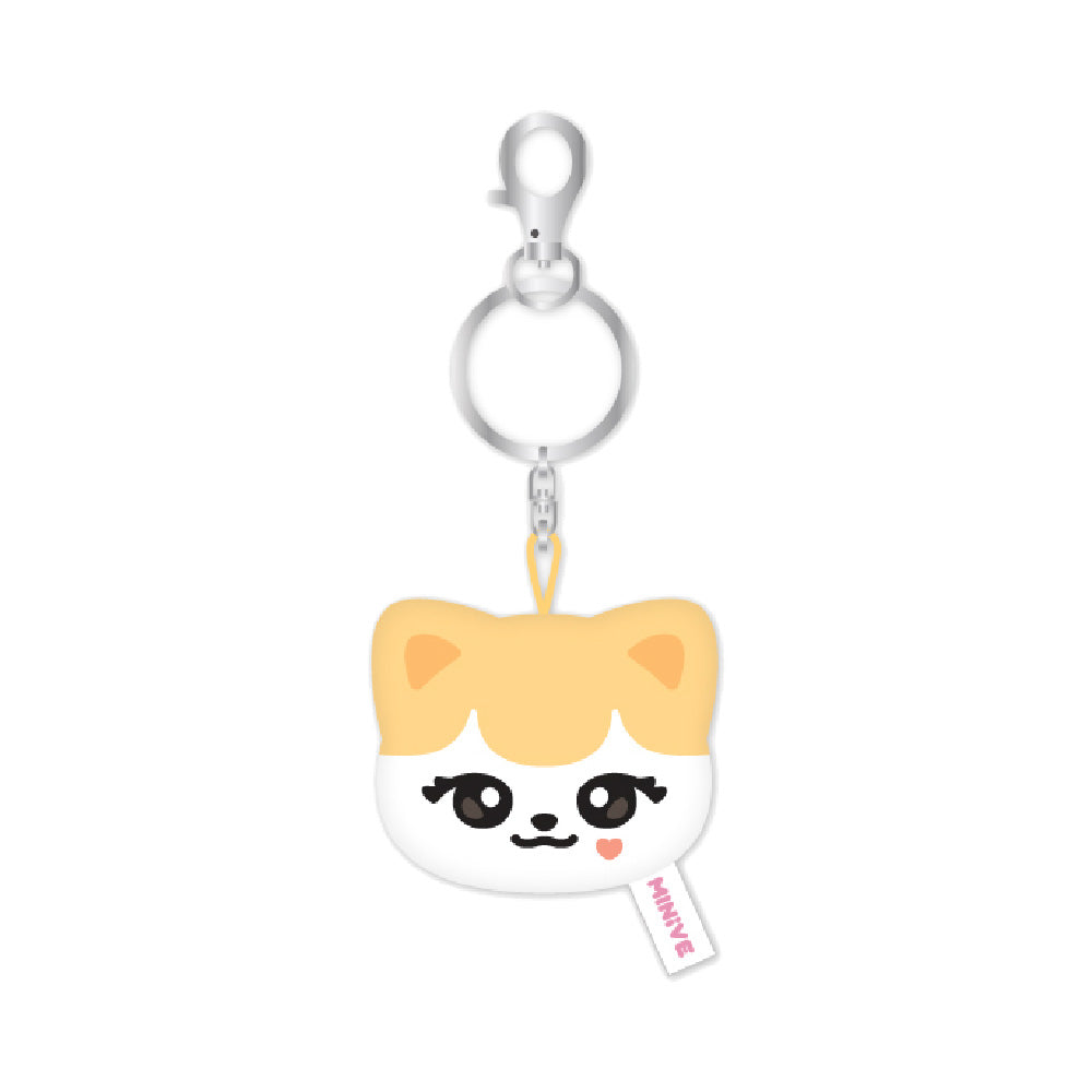 IVE Character MINIVE Mini Face Keyring