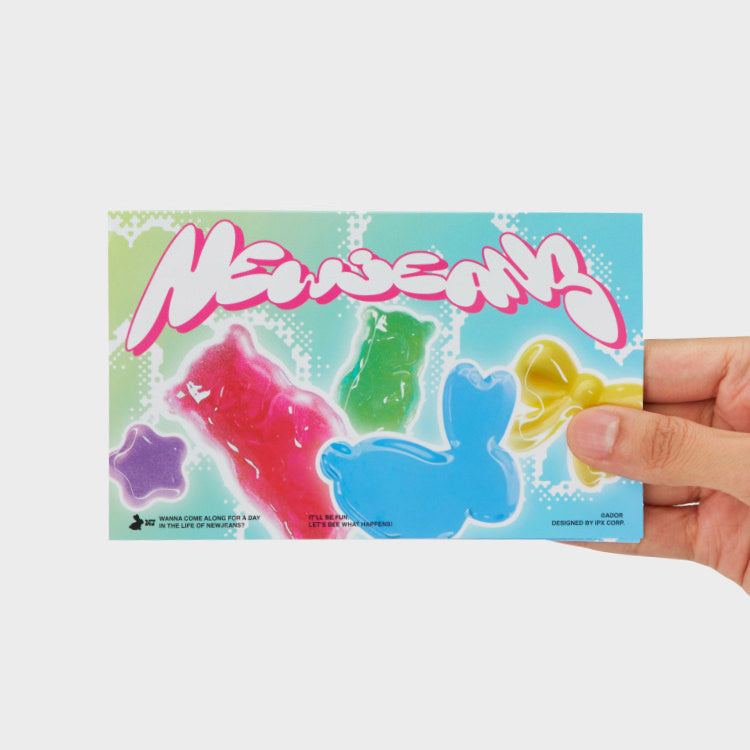 NewJeans NJ Get Up Sticky Memo Pad