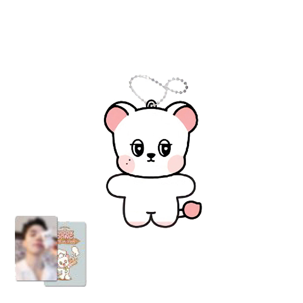 LEE DONG WOOK [from the Peach Farm] Baby Wookdong Plush Keyring