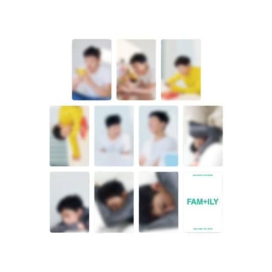G-DRAGON [FAM+ILY : FAMILY: FAM I LOVE YOU] Photocard Pack