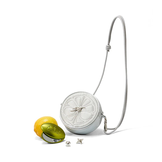 aespa [LEMONADE] coller Keyring Bag (Pearl Grey)