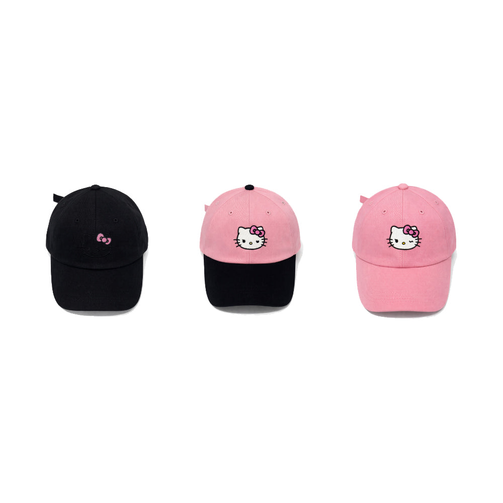 JISOO X Hello Kitty Ball Cap B