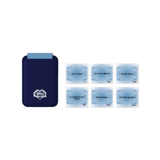 NMIXX [Blue Valentine] MagSafe Card Wallet