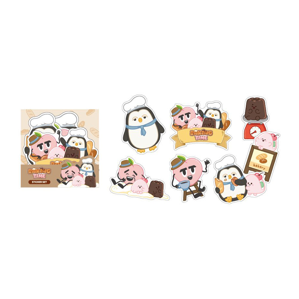 EXO D.O [ZZIRANG-E & CHARLES : Baking Time] Removable Sticker Set