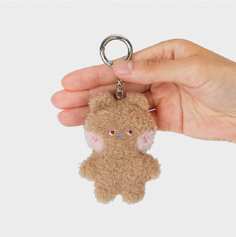 LINE FRIENDS mininislow Plush Keyring