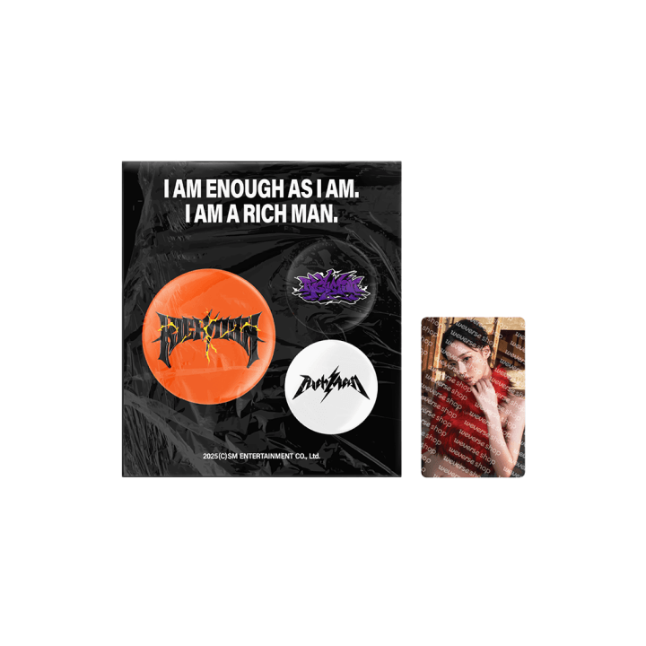 aespa [Rich Man] Pin Button Set