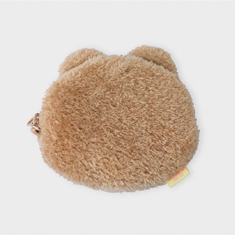 LINE FRIENDS mininislow Face Plush Pouch