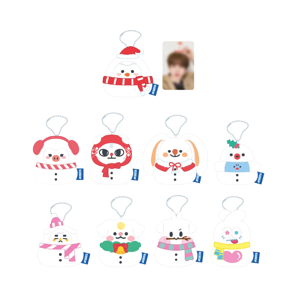 CRAVITY [WINTER CCREW] Snowman Doll Keyring