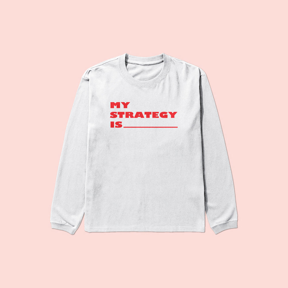 TWICE [Strategy Pop-Up Store] Long Sleeve T-Shirt (Logo Ver.)