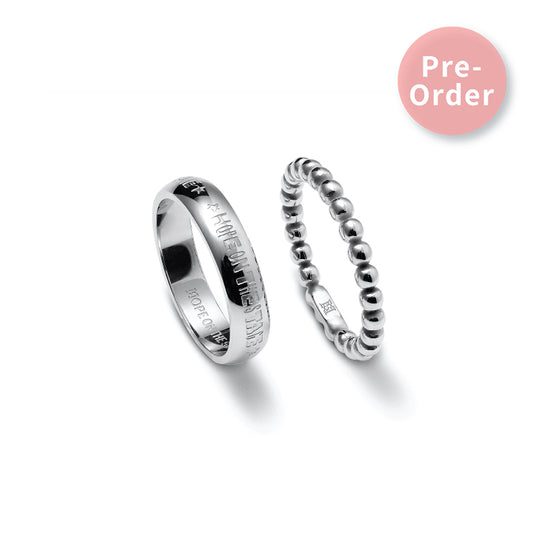 (Pre-Order) BTS J-Hope [HOPE ON THE STAGE] Layered Ring Set