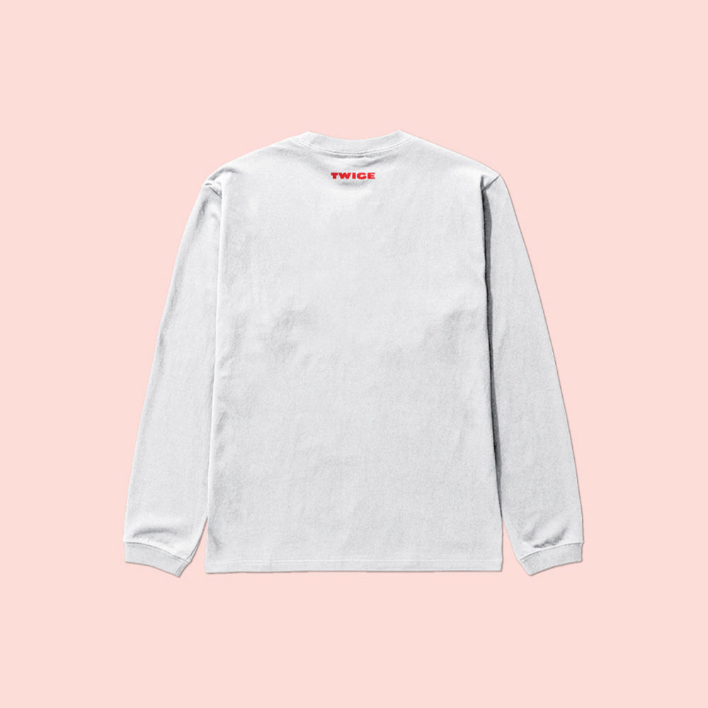 TWICE [Strategy Pop-Up Store] Long Sleeve T-Shirt (Logo Ver.)