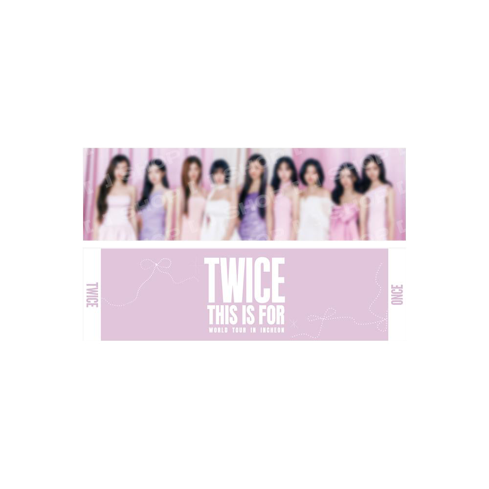 TWICE [THIS IS FOR World Tour] Photo Slogan