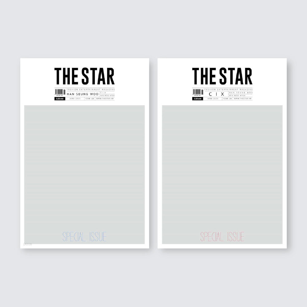 THE STAR Korean Magazine June 2023 : Han Seung-woo & CIX Cover