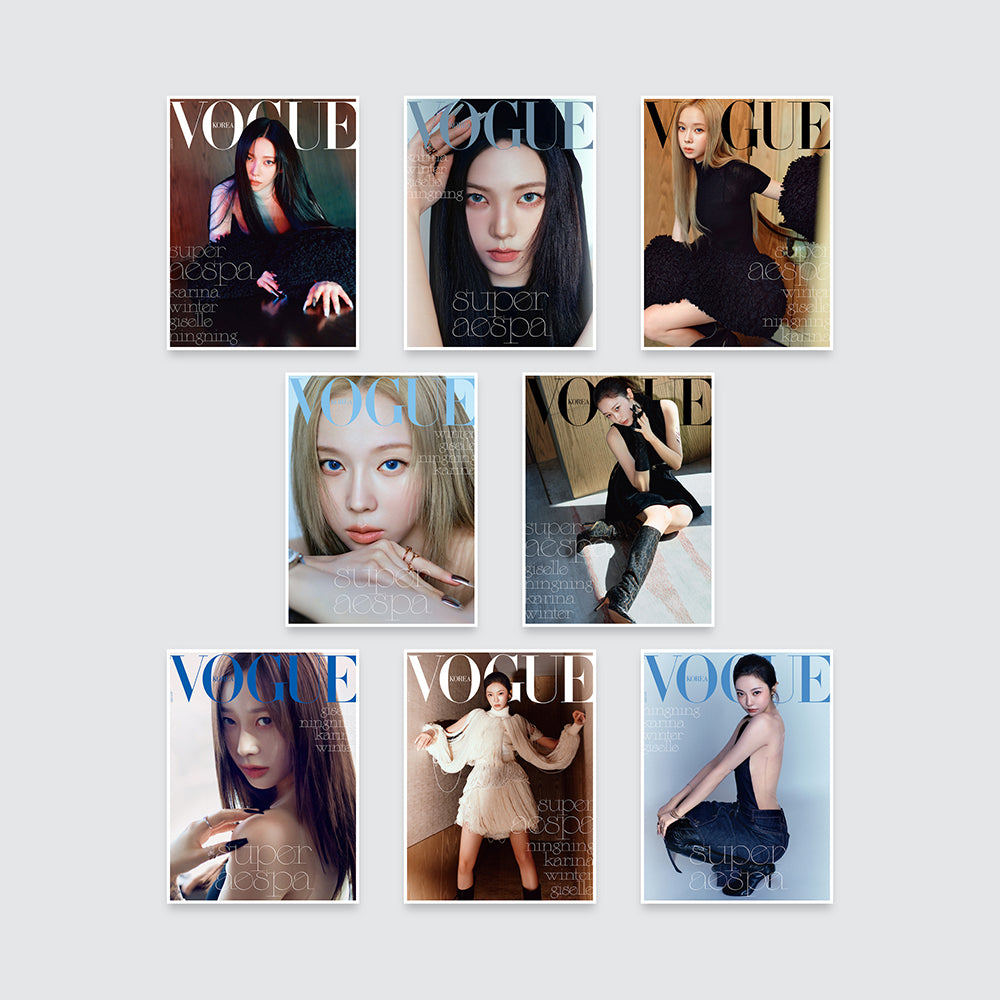 VOGUE Korea Magazine September 2024 : aespa Cover