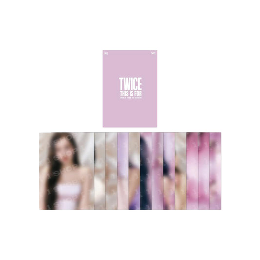 TWICE [THIS IS FOR World Tour] Poster Book