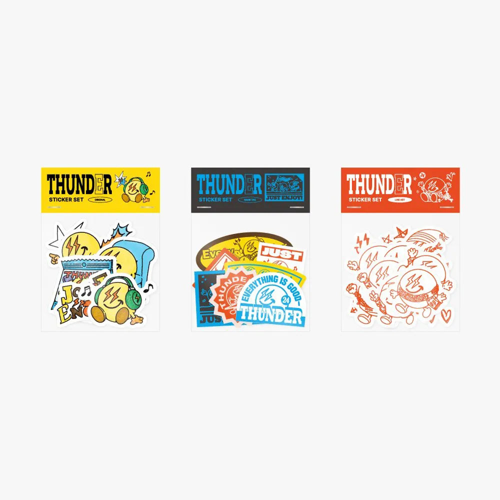 ATEEZ [2024 THUNDER Pop Up] Sticker Set