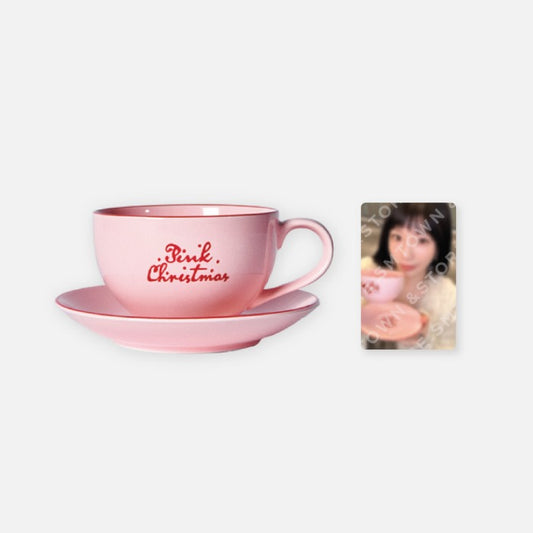 (Pre-Order) GIRLS' GENERATION 2024 PINK CHRISTMAS Cup & Saucer Set