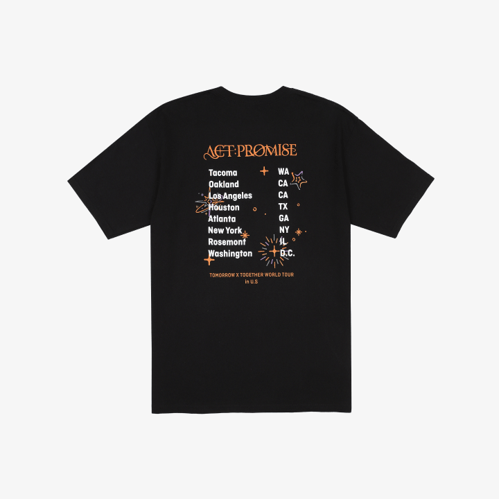 TXT [ACT: PROMISE] Tour Routing T-Shirt