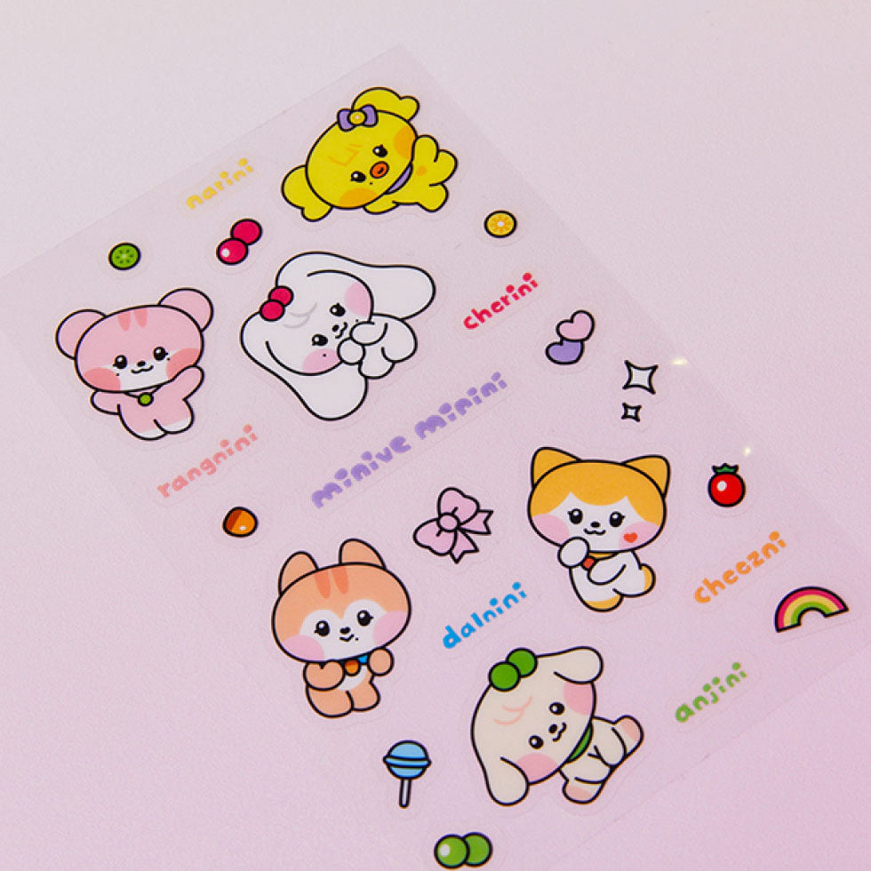 IVE [SWITCH Pop Up] minive minini Clear Sticker