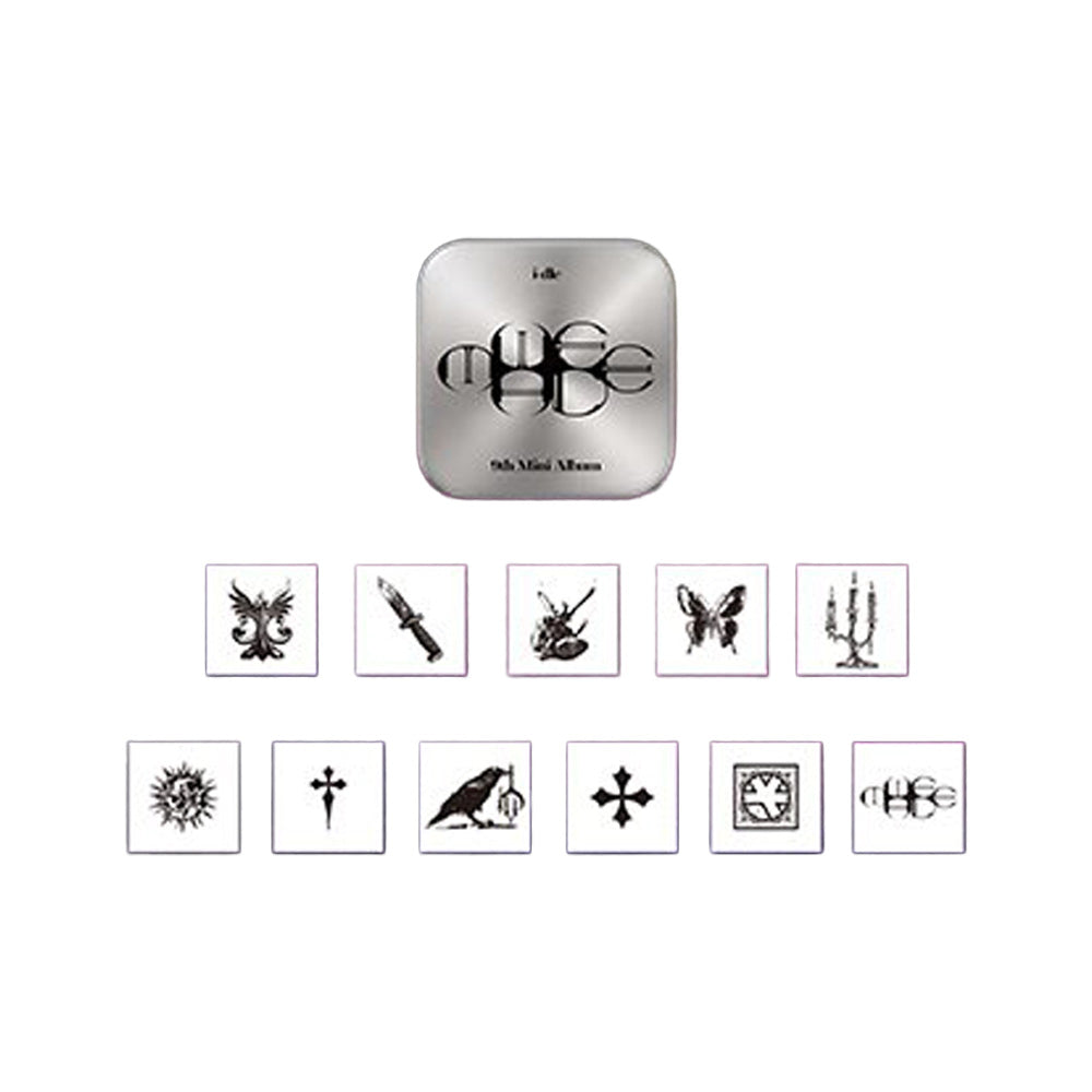 i-dle [We made] Tattoo Sticker Set