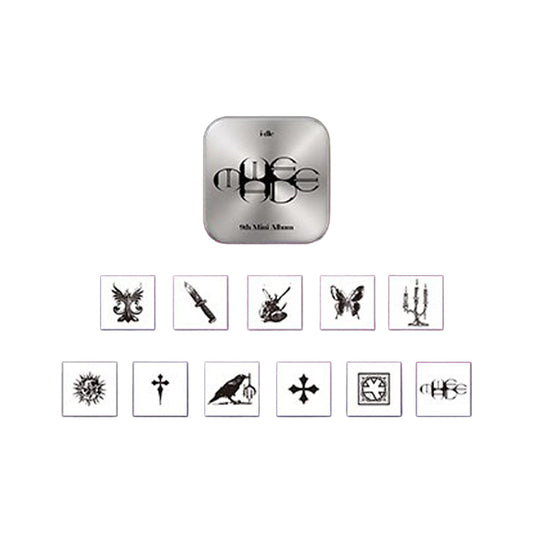 i-dle [We made] Tattoo Sticker Set