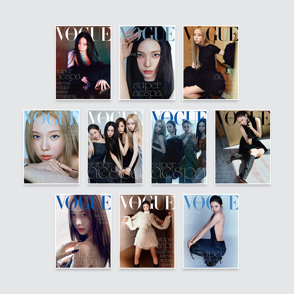 VOGUE Korea Magazine September 2024 : aespa Cover