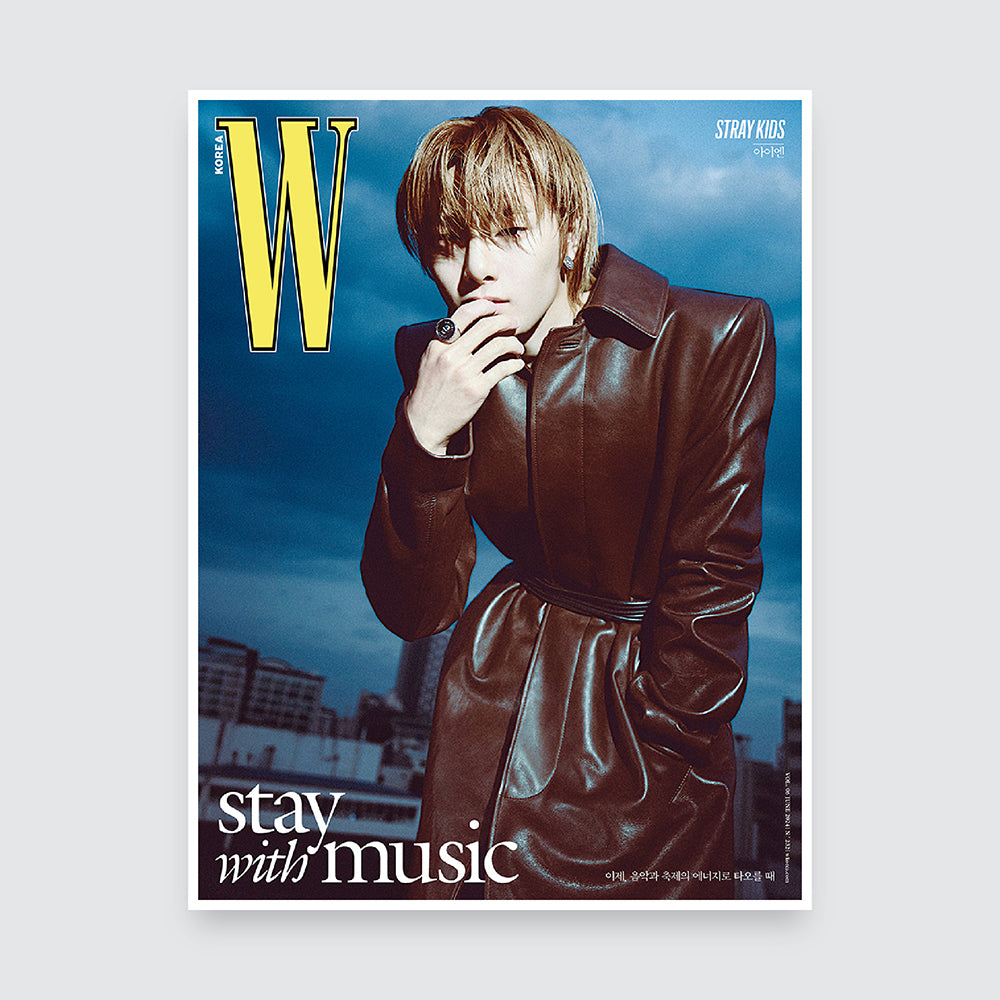 W Korea Magazine June 2024 : STRAY KIDS Cover