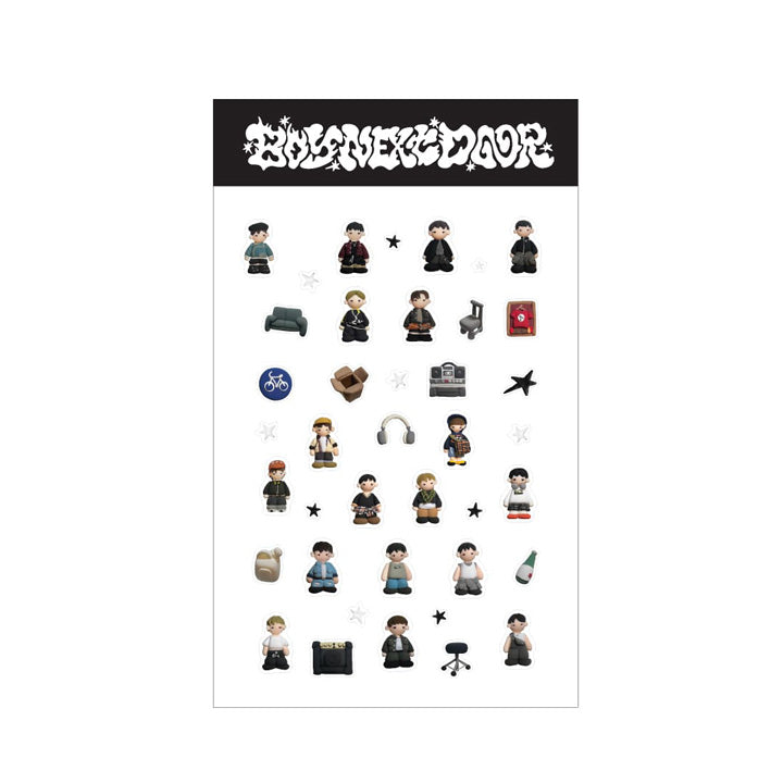 BOYNEXTDOOR [No Genre Pop Up] Character Sticker
