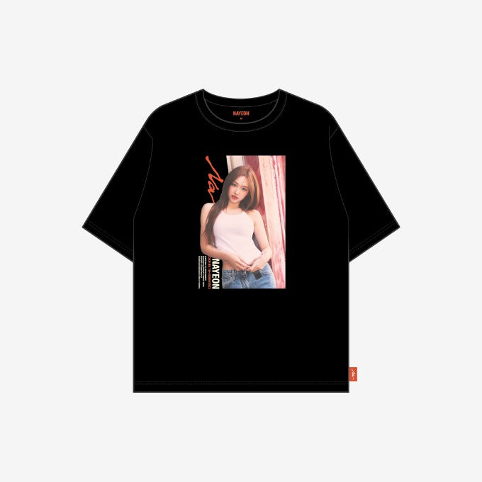 (Pre-Order) TWICE NAYEON [NA] Portrait T-Shirt