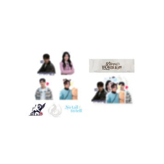 No Tail to Tell [K-Drama Pop Up] Removable Sticker Set