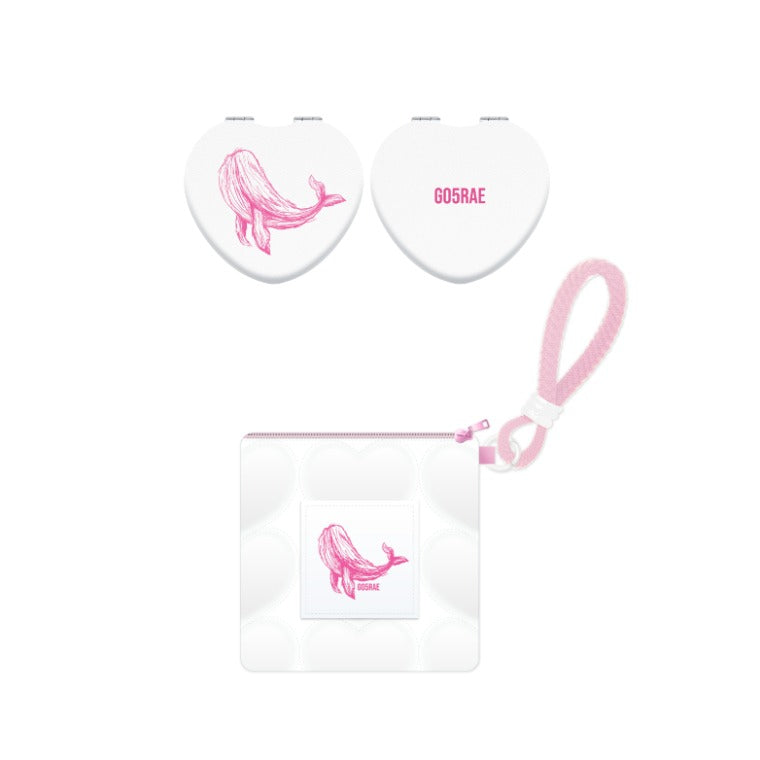MONSTA X [CONNECT X] Heart Mirror Pouch Set (Designed by MINHYUK)