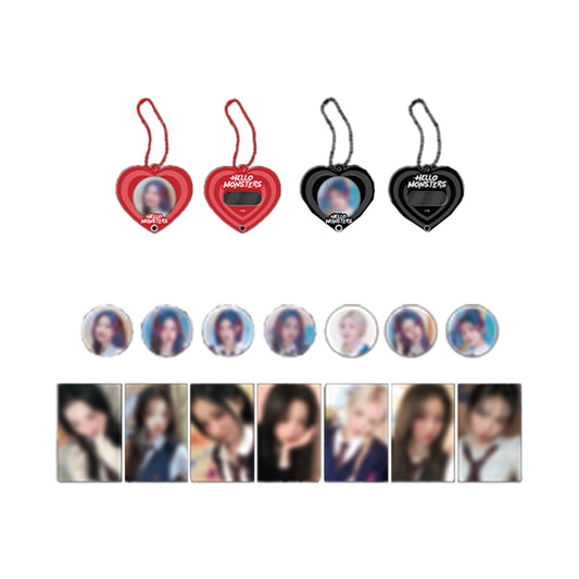 BABYMONSTER [2025 HELLO MONSTERS in Asia] Random Acrylic Keyring + Pin Button Set