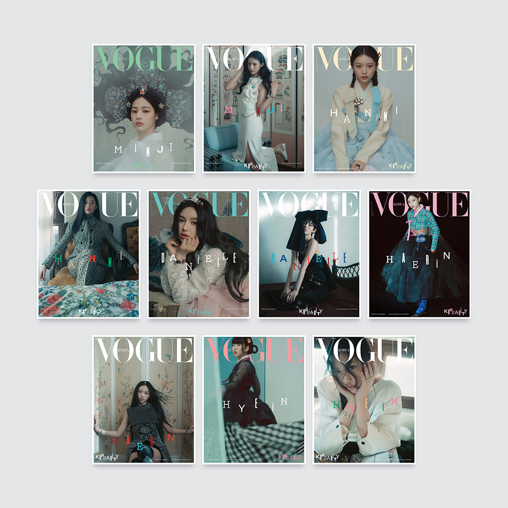 VOGUE Korea Magazine January 2025 : NewJeans Cover