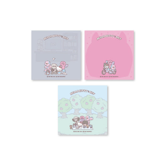 SHINee KEY [Where is KEY? with HELLO KITTY] Memo Pad Set