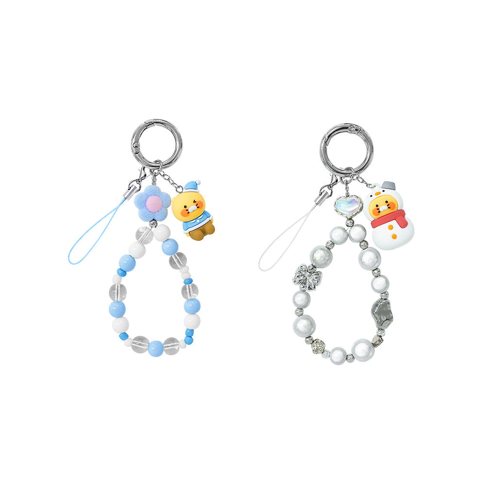 Kakao Friends Choonsik Winter Figure Beads Strap