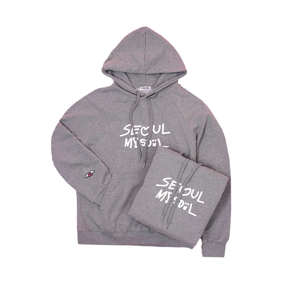 Korea Slogan [Seoul My Soul] Art Collab Hoodie