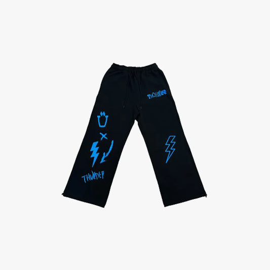ATEEZ [2024 THUNDER Pop Up] Pigment Pants (Blue)